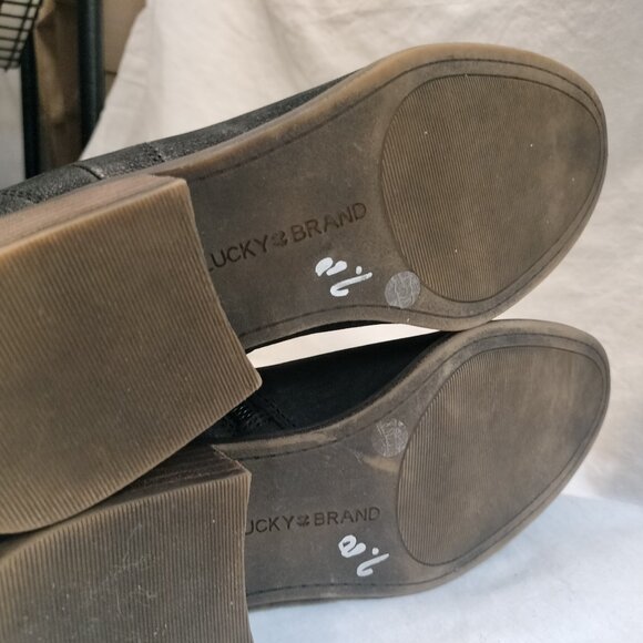 Lucky Brand Lelah Leather Bootie - Picture 6 of 15